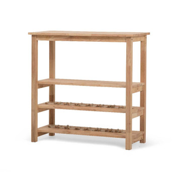 Woodwall Wine Rack, Light