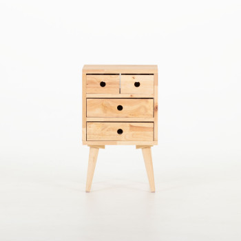 Woodwall 4 Drawers KD, Light