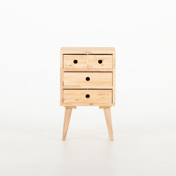 Woodwall 4 Drawers KD, Light