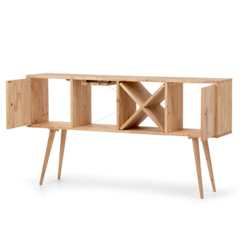 Woodwall Console Table, Light