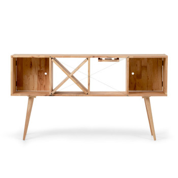 Woodwall Console Table, Light