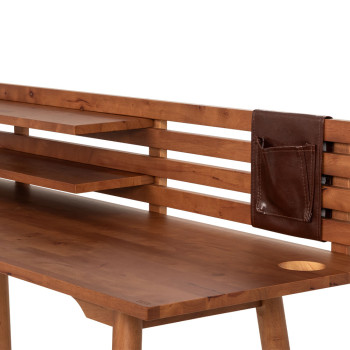 Woodwall Ballet Desk, Dark