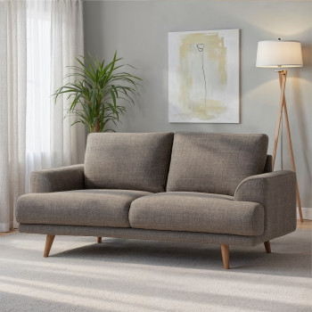 Mason 2 Seater, Charcoal