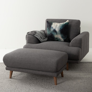 Mason Armchair, Charcoal
