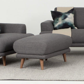 Mason Ottoman, Charcoal