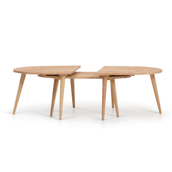 Woodwall Nest Coffee Tables, Light