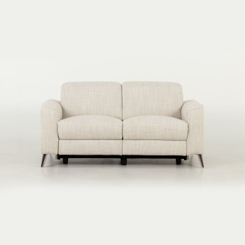 Kayla 2 Seater Electric Recliner, Cream