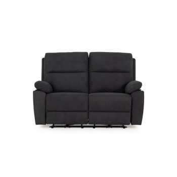 Gracey 2 Seater Fabric Electric Recliner Sofa, Charcoal