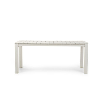 Venus Outdoor Dining Table - W180, White