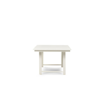 Venus Outdoor Low Dining Table - W159, White