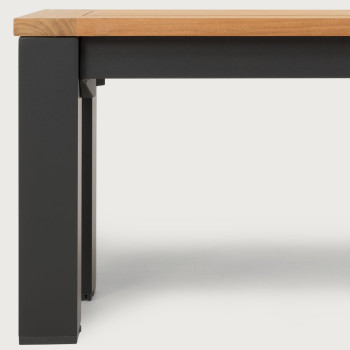 Ibiza Outdoor Bench Seat - W150, Gunmetal