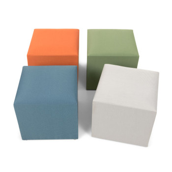 Sassy Outdoor Footstool, Venus Grey