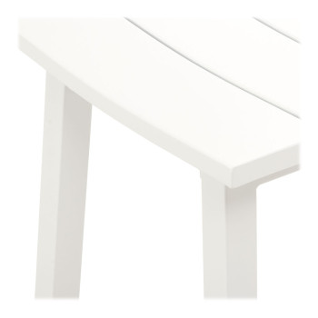Venus Outdoor Barstool, White
