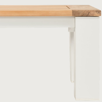 Ibiza Outdoor Bench Seat - W195, White