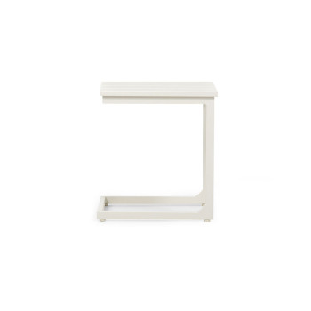 Venus Outdoor Side Table, White