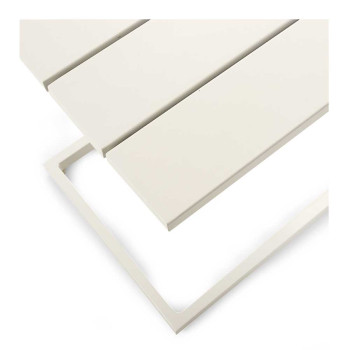 Venus Outdoor Side Table, White