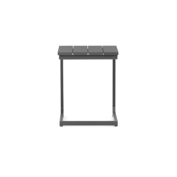 Venus Outdoor Side Table, Gunmetal