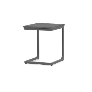 Venus Outdoor Side Table, Gunmetal