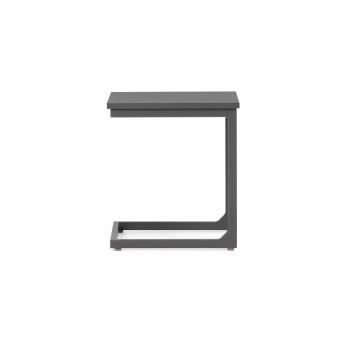 Venus Outdoor Side Table, Gunmetal