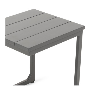 Venus Outdoor Side Table, Gunmetal