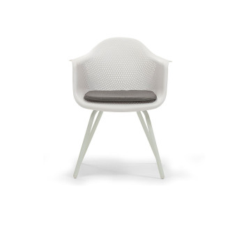 Tivoli Outdoor Dining Chair, White