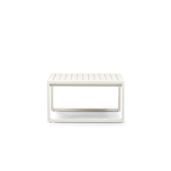 Venus Outdoor Modular Corner Table, White
