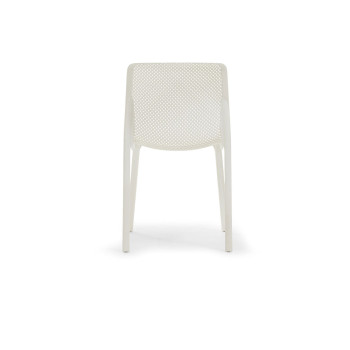Bailey Outdoor Dining Chair, White