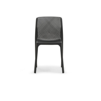 Bailey Outdoor Dining Chair, Charcoal