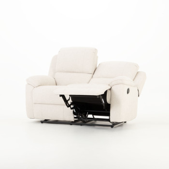 Aiden 2 Seater Recliner, Oatmeal