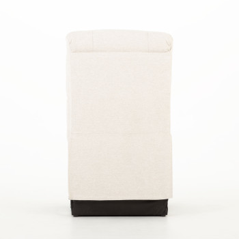 Aiden Modular Armless Chair, Oatmeal