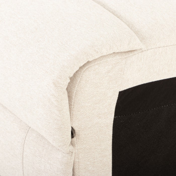 Aiden Modular Armless Chair, Oatmeal