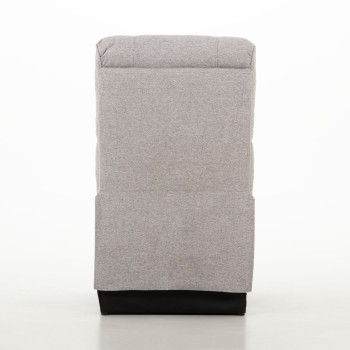 Aiden Modular Armless Chair, Light Grey