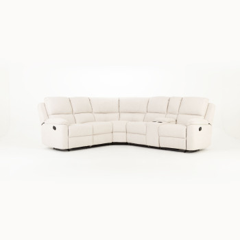 Aiden Recliner Corner Suite, Oatmeal