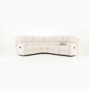 Aiden Recliner Corner Suite, Oatmeal