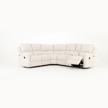 Aiden Recliner Corner Suite, Oatmeal