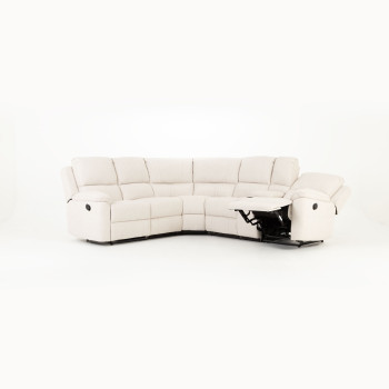 Aiden Recliner Corner Suite, Oatmeal
