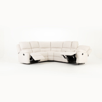 Aiden Recliner Corner Suite, Oatmeal
