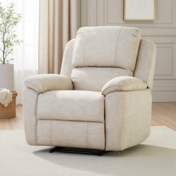 Aiden Recliner, Oatmeal