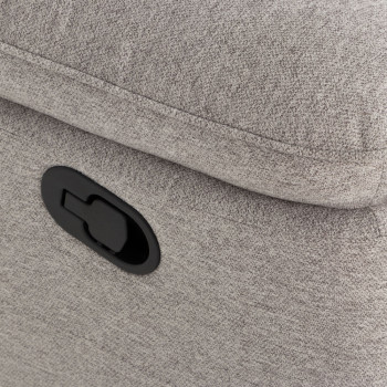 Aiden Recliner, Light Grey