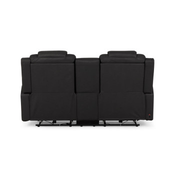 Leon 2 Seater Recliner, Charcoal