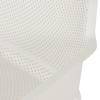 Bailey Outdoor Dining Chair With Arm, White