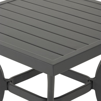 Venus Outdoor Bistro Table - W60, Gunmetal