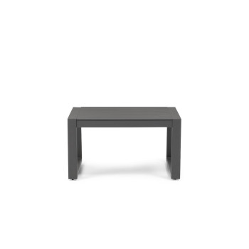 Venus Outdoor Modular Corner Table, Gunmetal