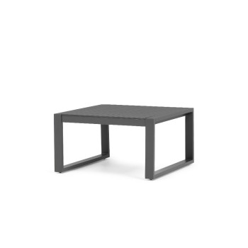 Venus Outdoor Modular Corner Table, Gunmetal