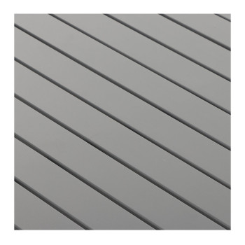 Venus Outdoor Modular Corner Table, Gunmetal