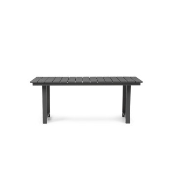 Venus Outdoor Low Dining Table - W159, Gunmetal