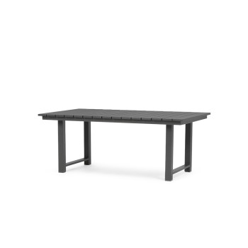 Venus Outdoor Low Dining Table - W159, Gunmetal
