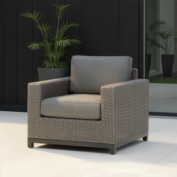 Capri Outdoor One Seater, Gunmetal