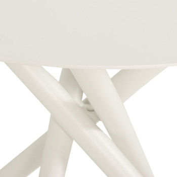 Vigo Outdoor Dining Table - W90, White