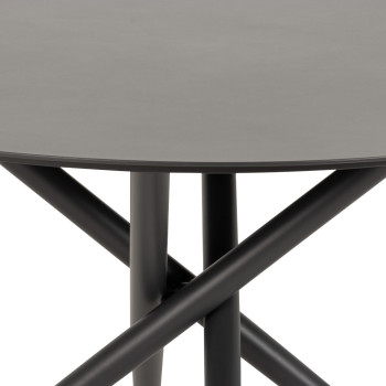 Vigo Outdoor Dining Table - W120, Gunmetal